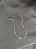 Double Strand Twisted Pearl Necklace