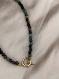 Indian Agate Spectrum Necklace: