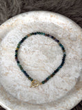Indian Agate Spectrum Necklace: