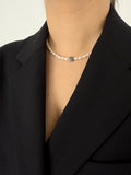 Pearl & Labradorite Necklace